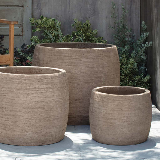 Denali Planter - Brown Terracotta